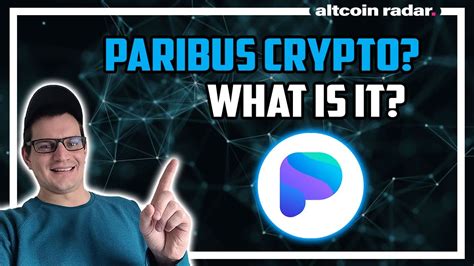 what is paribus crypto